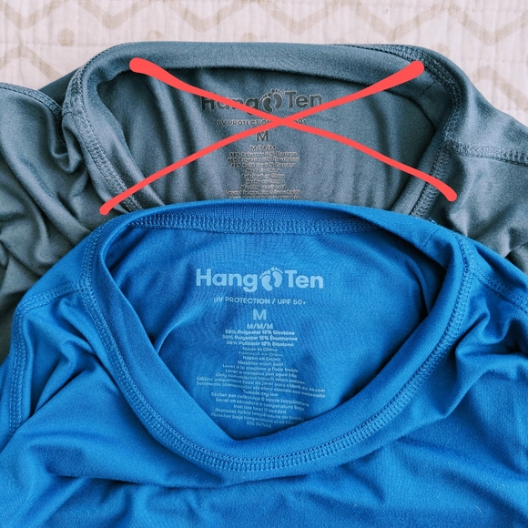 Hang Ten UV shirt M - Picture 4 of 4